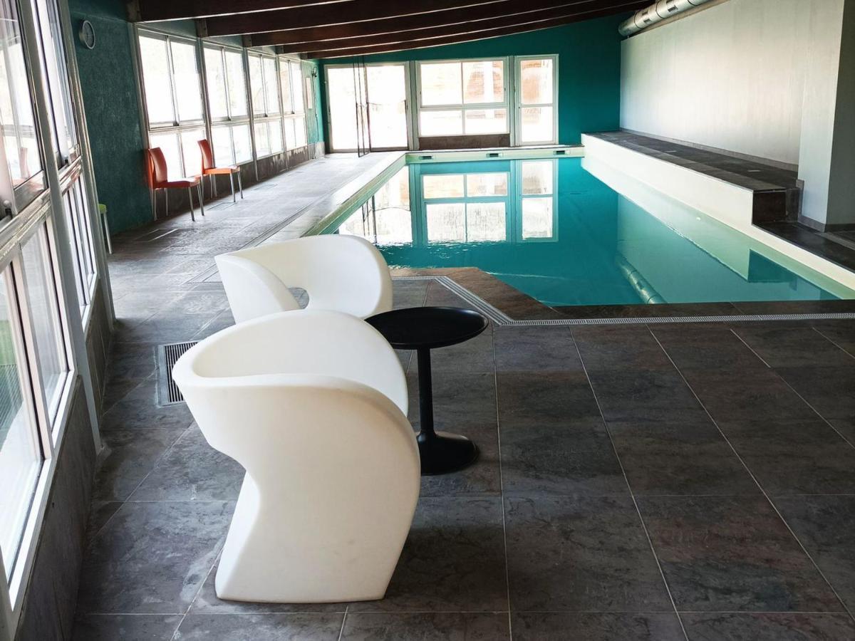 Studio 4 Personnes Avec Piscine Et Sauna - Residence Chateau Des Magnans - Jausiers - Fr-1-165B-45 Luaran gambar
